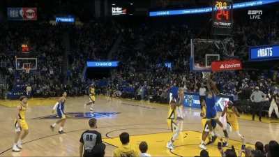 [Highlight] Warriors miss four consecutive looks at the game-tying three and come up empty