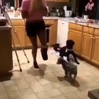 Like human like pup