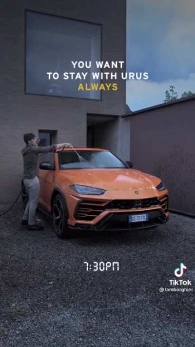 Always wash your Urus thoroughly