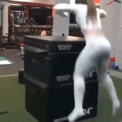 Jump squat gone wrong