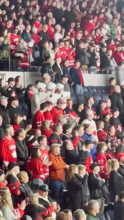 The camouflaged camera man had some dedicated fans!