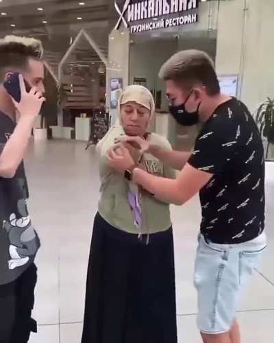 break dancing granny