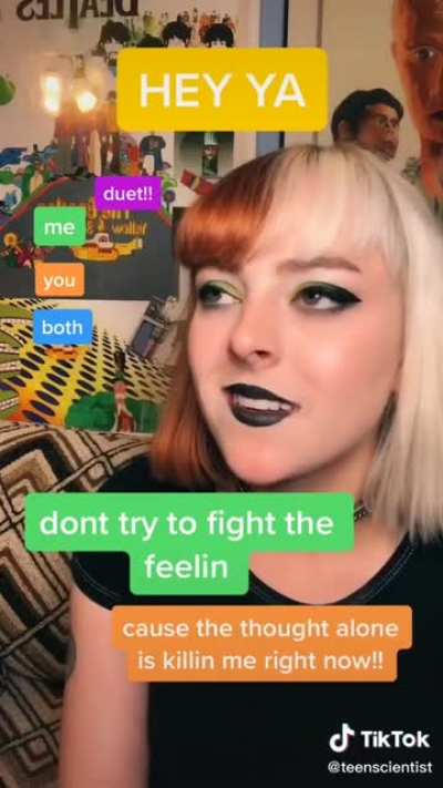 Let's sing Hey Ya
