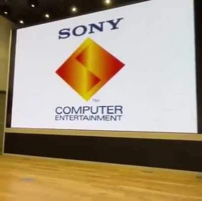 Original PlayStation + 35 foot TV