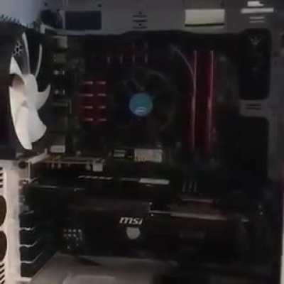 You might have put something together wrong