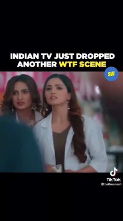 Very dramatic scene