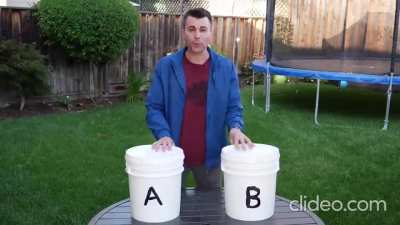 Friendly Reminder Since Its Pool Season: Chlorine Only Smells Like Chlorine When Theres Pee In It. That "waterpark" smell? Pee. (Credit: Mark Rober on Youtube)