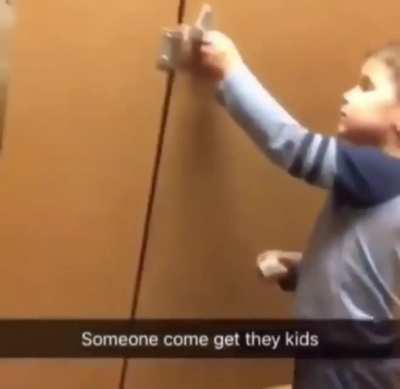 i don’t think he was taught about “stranger danger”