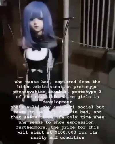 I know the text is obvious satire but the video us uhhhh questionable