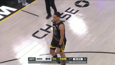 [Highlight] Jordan Poole yells at ref Marc Davis and picks up his second technical of his game earning him an ejection