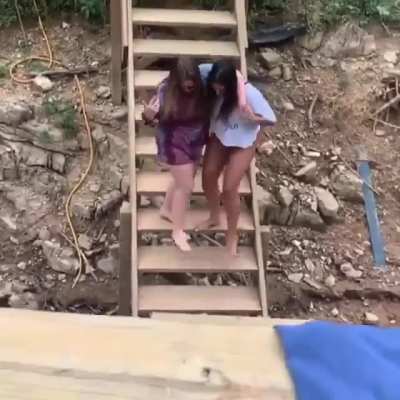 Bestfriends helping each other.