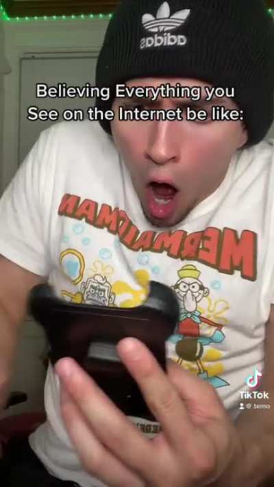 Reading Anything in the Internet be like: