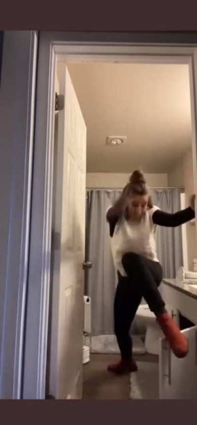 to show off your new shoes
