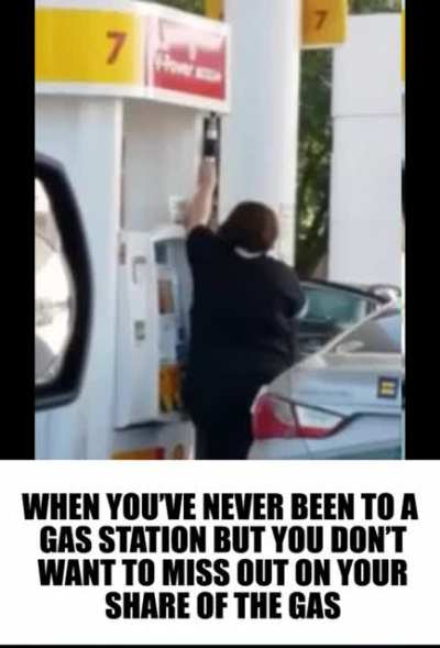 Gotta get that gas