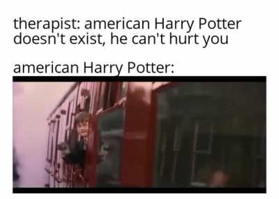 You're american, Harry