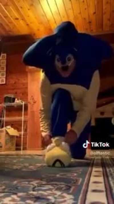 He’s fast