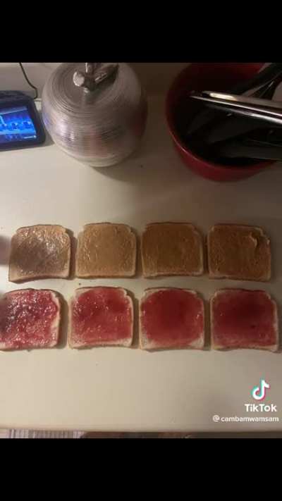 Peanut butter and jelly
