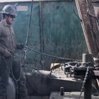 Wrapping a chain around a drill bit