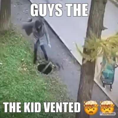 Guys the kid vented!! ????