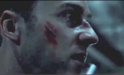 Fight Club (1999), Edward Norton takes a 180psi blast of air to the mouth to create the famous finale of the film.