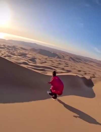 Riding the dunes in Chile