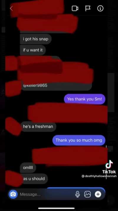 she’s so useless that she just wants to do this shit