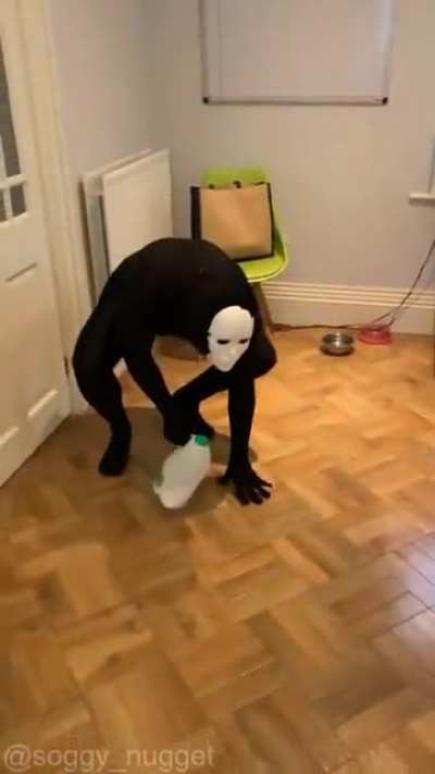 Milk carton flip