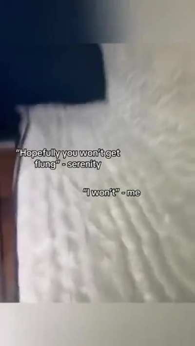 Getting ratioed by Mattress
