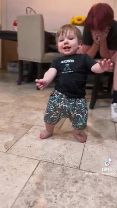 Why walk, when you can dance!