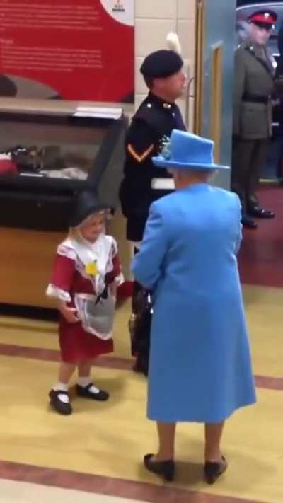 That salute!