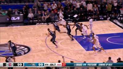 [Highlight] Fultz and Paul George both miss game winning looks in a tied game