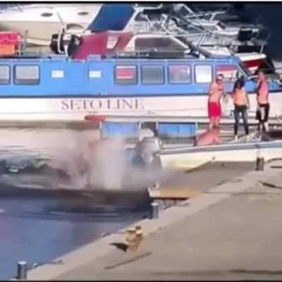 It just exploded!