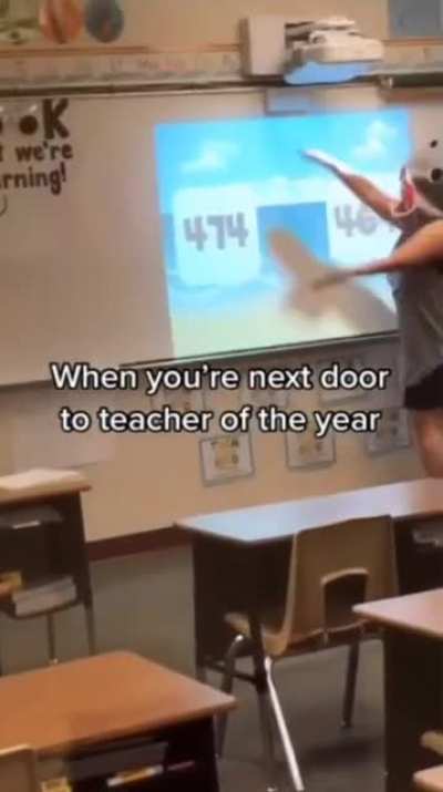 You gotta engage the kids somehow.