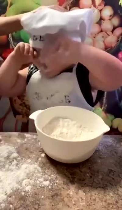 Jr. Salt Bae?