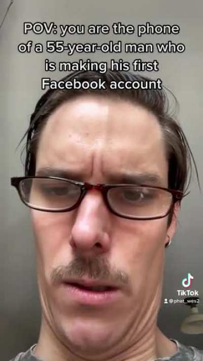 Old men on Facebook
