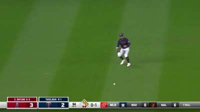 [Highlight] Ohtani hits a 108mph RBI single to give himself some insurance after throwing 100 pitches today!