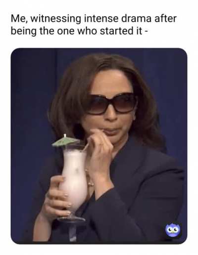 At least I'm not a part of it now.