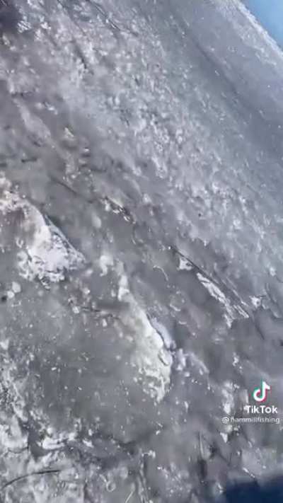 Lots of ice in Northern Minnesota