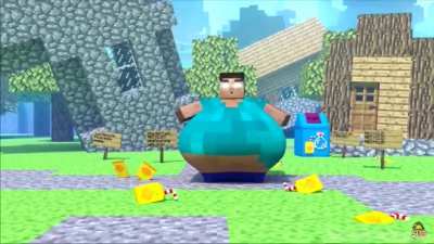 Fat herobrine reduces brain cells