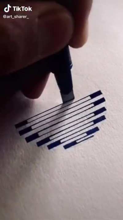 Perfect line drawing