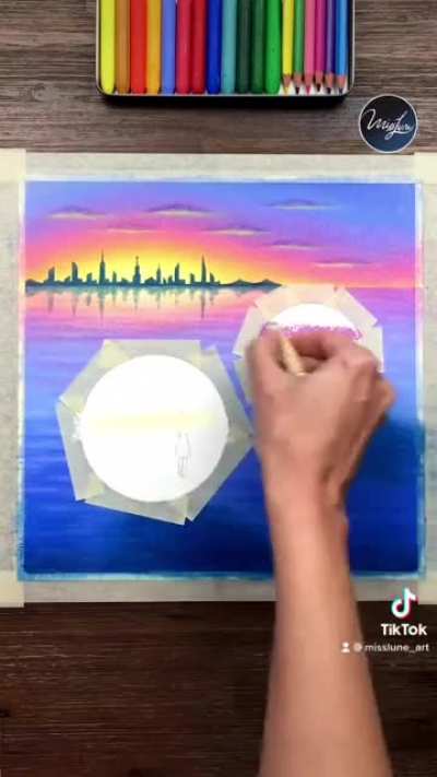 Cool drawing time lapse