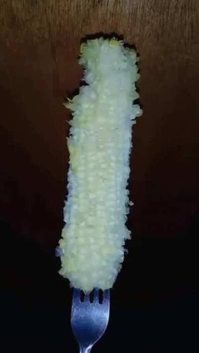How to eat corn