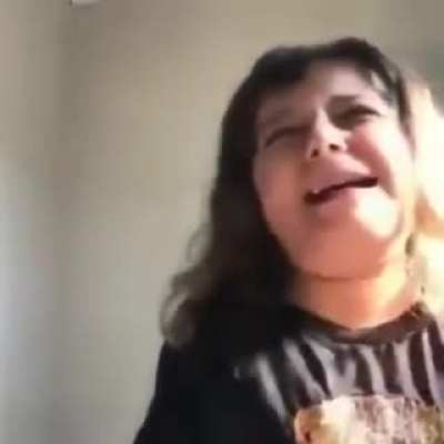 Mom's laughter is just the icing on top