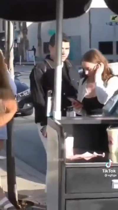 Fans embarrassed for "Tiktok Star" after asking her for a picture and she opts to record her Tiktok video first