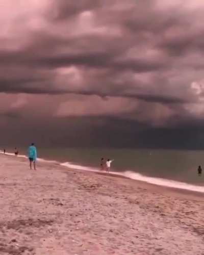 ? Lighting show of the coast of Florida.
