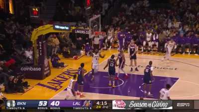 [Highlight] Harden (Triple-Double) &amp; Lebron (39 PTS) Epic Duel on Christmas !