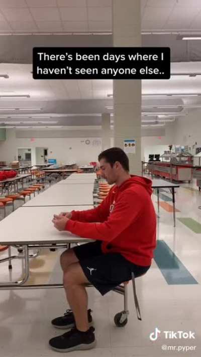 Online school but in school...