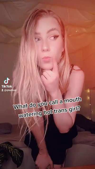 Thanks for coming to my TED talk... ? (btw this is a joke don't call trans women traps)