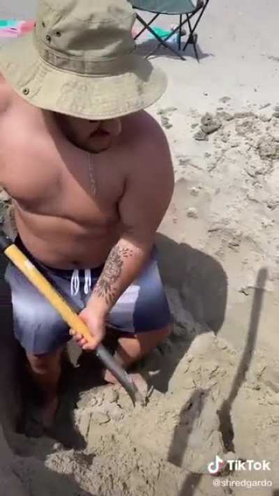 Just some dudes enjoying a day at the beach