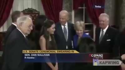 7 minutes of Joe Biden around underage girls.